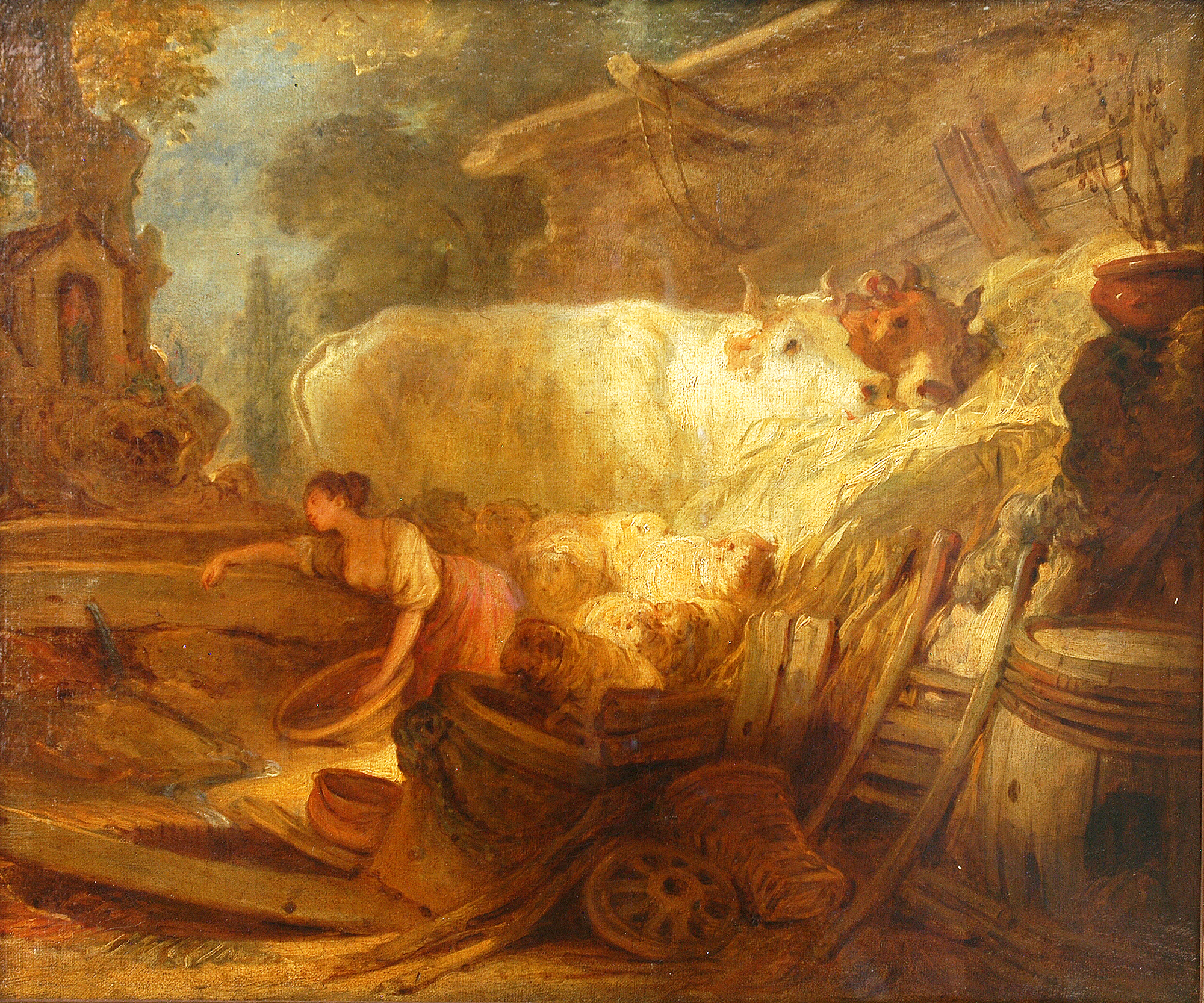 Visite du musée de peinture Jean Honoré Fragonard à Grasse